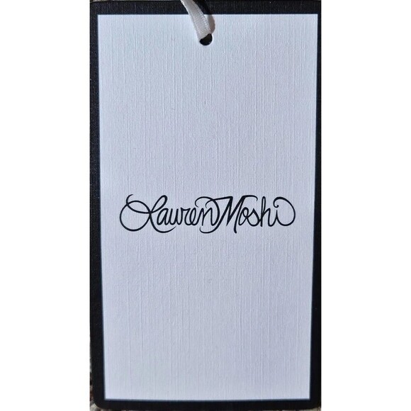 Lauren Moshi Womens Eiffel Tower Print Racerback Tank Top White Size Small NWT - Picture 8 of 12